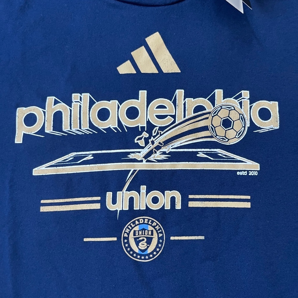 Adidas MLS Philadelphia Union Tee - Picture 2 of 5